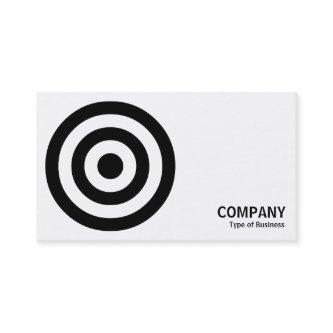Geometropolis - Concentric Circles - Black
