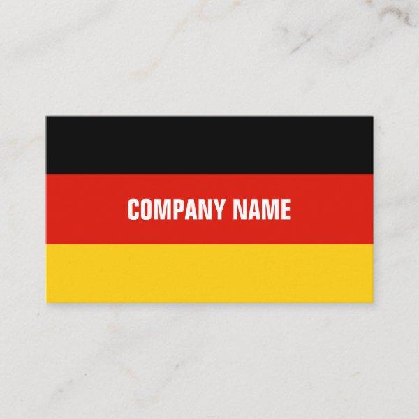 German flag custom  template