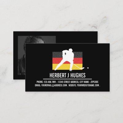 German Flag, Hockey Player, Hockey Coach Photo