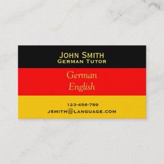 German language tutor German Teacher
