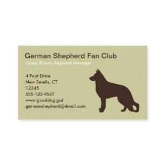 German Shepherd Dog Silhouette