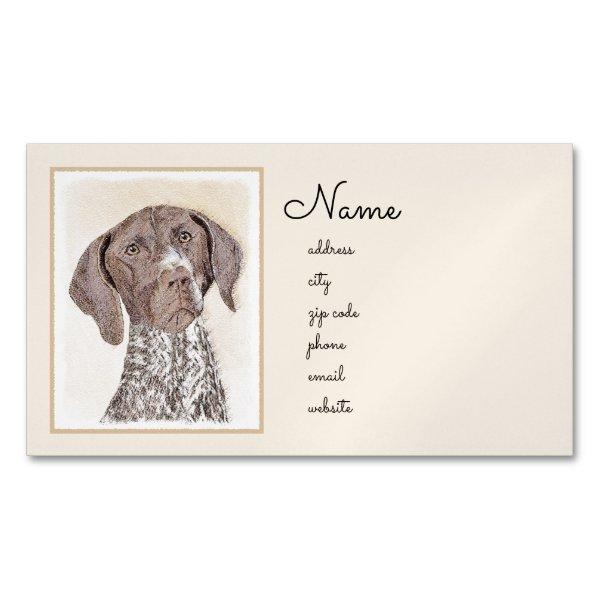 German Shorthaired Pointer Painting - Original Art  Magnet