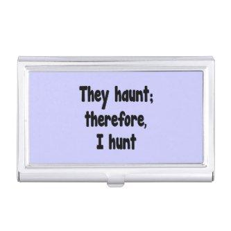 Ghost Hunter's Philosophy - Blue Background  Case