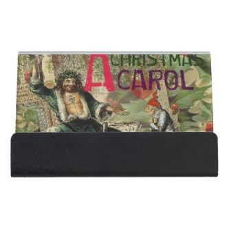 Ghost of Christmas Present Illustration Scrooge Desk  Holder