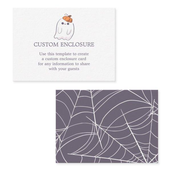 Ghost Pumpkin Custom Enclosure Card