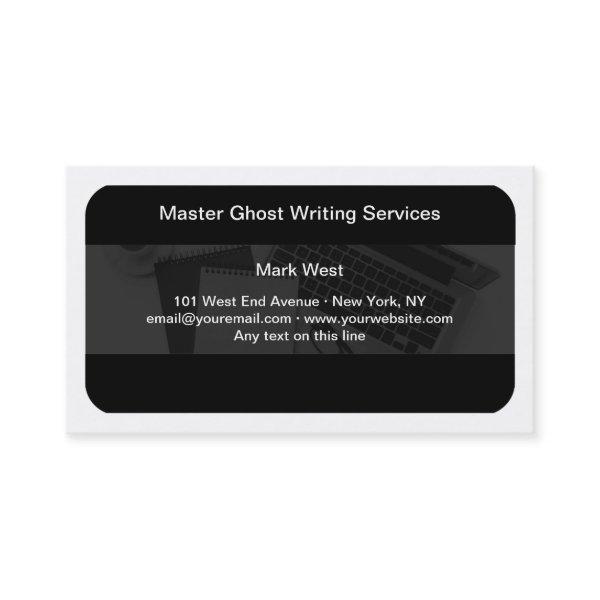 Ghost Writing Services Modern