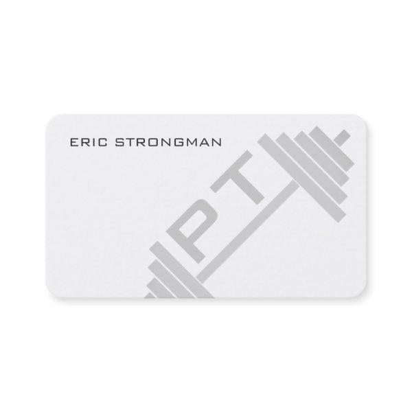Giant logo grey barbell cover