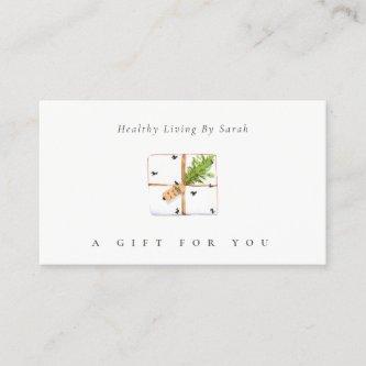 Gift Box Pine Leafy Festive Fauna Gift Certificate