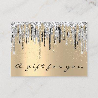 Gift Certificate Beauty Shop Hairstylist Gold