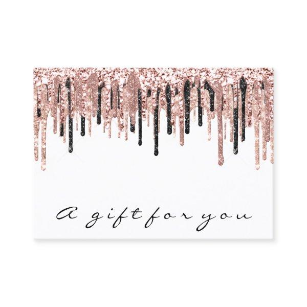 Gift Certificate Makeup Eyelash Hair Nails Drips