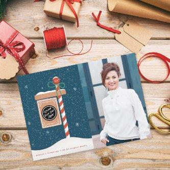 Gingerbread For Sale Sign Realtor Photo Holiday Card