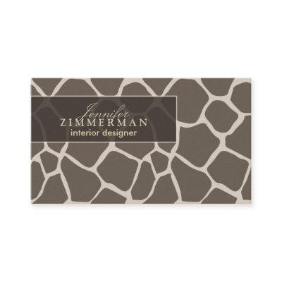 Giraffe Print Designer  :: Taupe