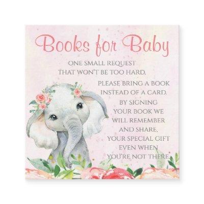 Girl Elephant Book Request Cards