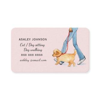 Girl Walking Dog/ Dog walking Services