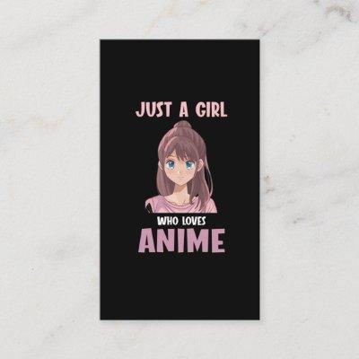 Girl Who Loves Anime lover Manga Cosplay Teen