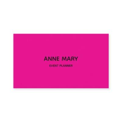 Girly Modern QR Code Calligraphy Hot Pink Trendy