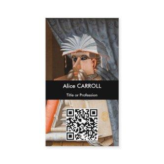 Giuseppe Arcimboldo - The Librarian - QR Code