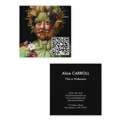 Giuseppe Arcimboldo - Vertumnus - QR Code Square