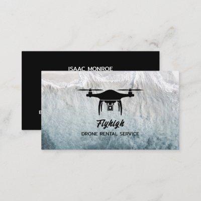 Glacier Drone Silhouette, Drone Pilot