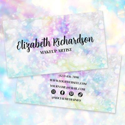 Glam Chic Colorful Sparkly Crystal Diamond Rainbow