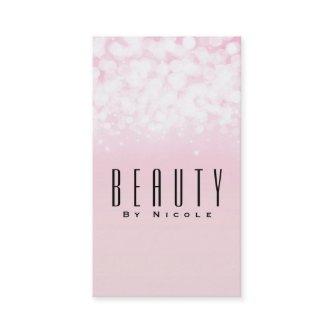 Glam Pink Chic Bokeh Glamour Lights Modern