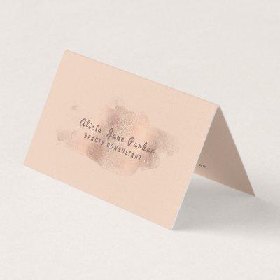 Glam Rose Gold Copper Foil | Beautician
