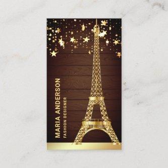 Glam Stars Confetti Gold Foil Paris Eiffel Tower