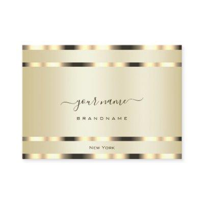 Glamorous and Elegant Gold Effect Professional