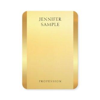 Glamorous Gold Look Modern Elegant Template