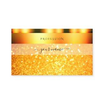 Glamorous Orange Sparkle Glitter Luxury Shimmery