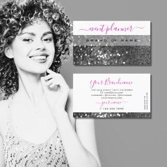 Glamorous White Silver Sparkling Glitter Shimmery