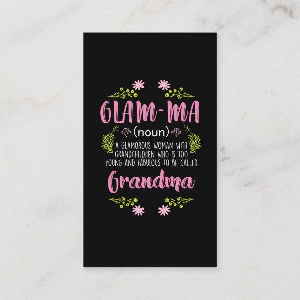 Glamorous Woman Young Crazy Grandma Glam ma
