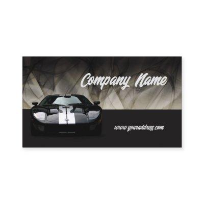 Glamour Black Sports Car