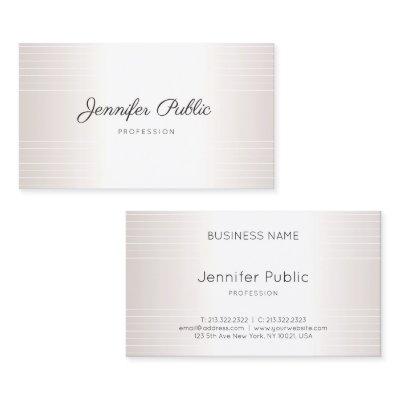 Glamour Elegant Modern Template Handwritten