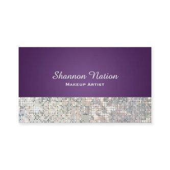 Glamour Sequin Glitter Purple Glam