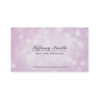Glamour Sparkle Purple Bokeh Chic