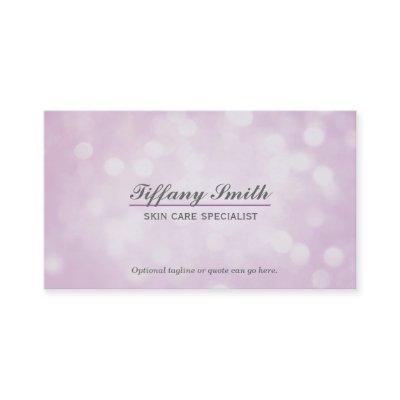 Glamour Sparkle Purple Bokeh Chic