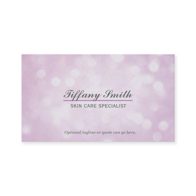 Glamour Sparkle Purple Bokeh Chic