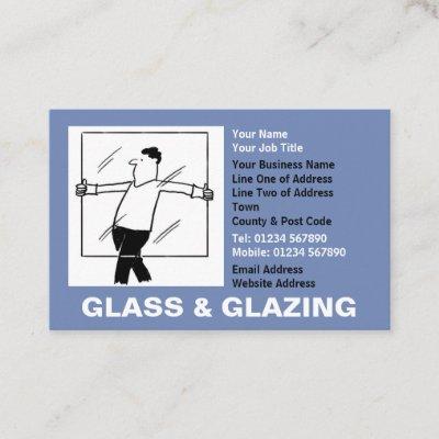 Glass & Glazing Cartoon