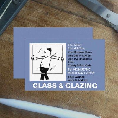 Glass & Glazing Cartoon