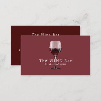 Glass of Wine, Wine Bar/Winery