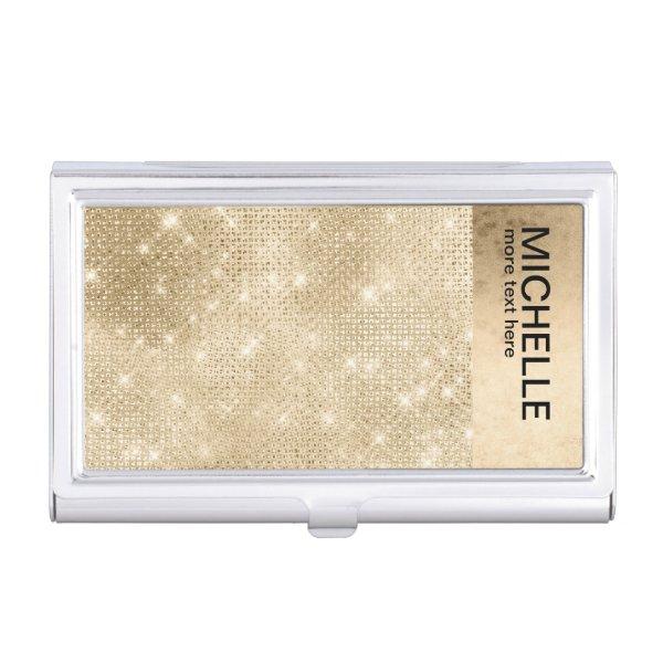 Glitter and Shine Name Gold ID673  Case