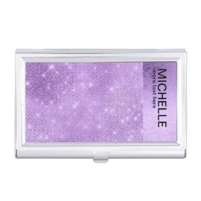 Glitter and Shine Name Violet ID673  Case