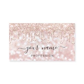 Glitter  Blush Rose  Drips Makeup Artist