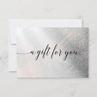 GLITTER BUSINESS  CERTIFICATE gift for you