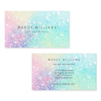 Glitter Pastel Bokeh Girly Colorful Pattern