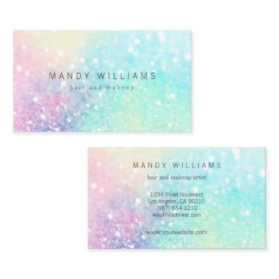 Glitter Pastel Bokeh Girly Colorful Pattern