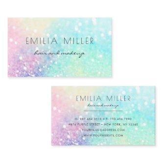 Glitter Pastel Bokeh Girly Colorful Pattern