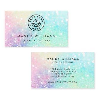 Glitter Pastel Bokeh Girly Colorful Pattern