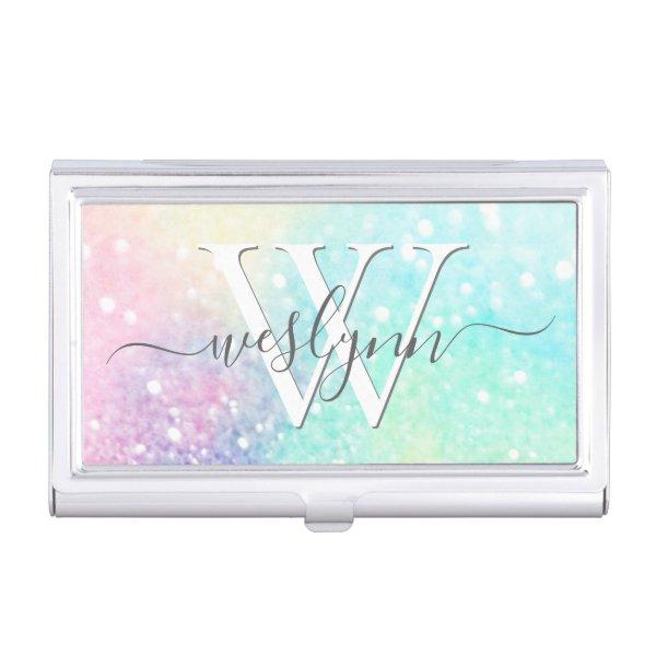 Glitter Pastel Bokeh Girly Colorful Pattern  Case